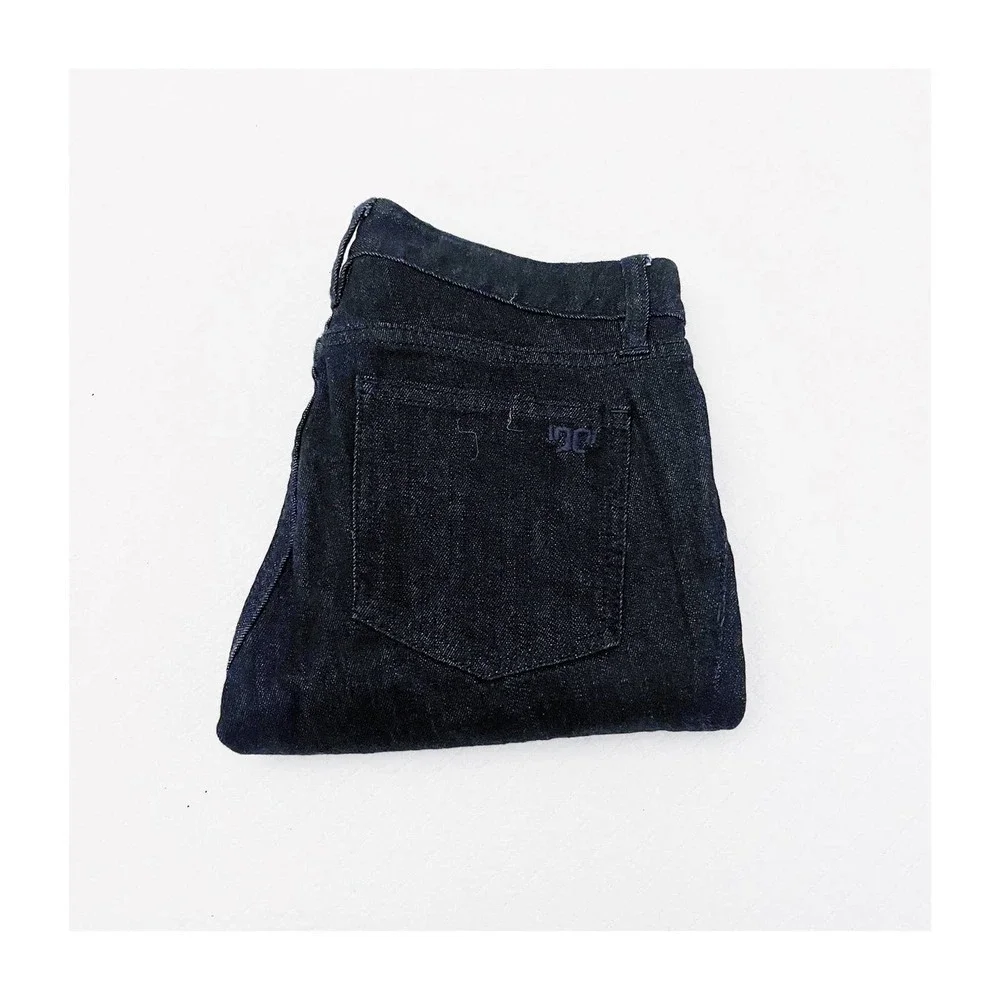 Tory Burch Cropped Skinny Jeans Dark Denim SZ25